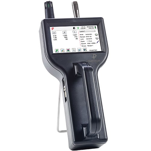 particles plus 8303 handheld particle counter