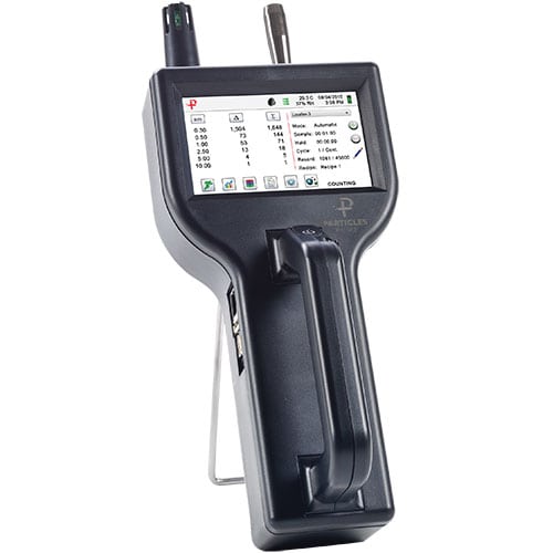 particles plus 8306 handheld particle counter