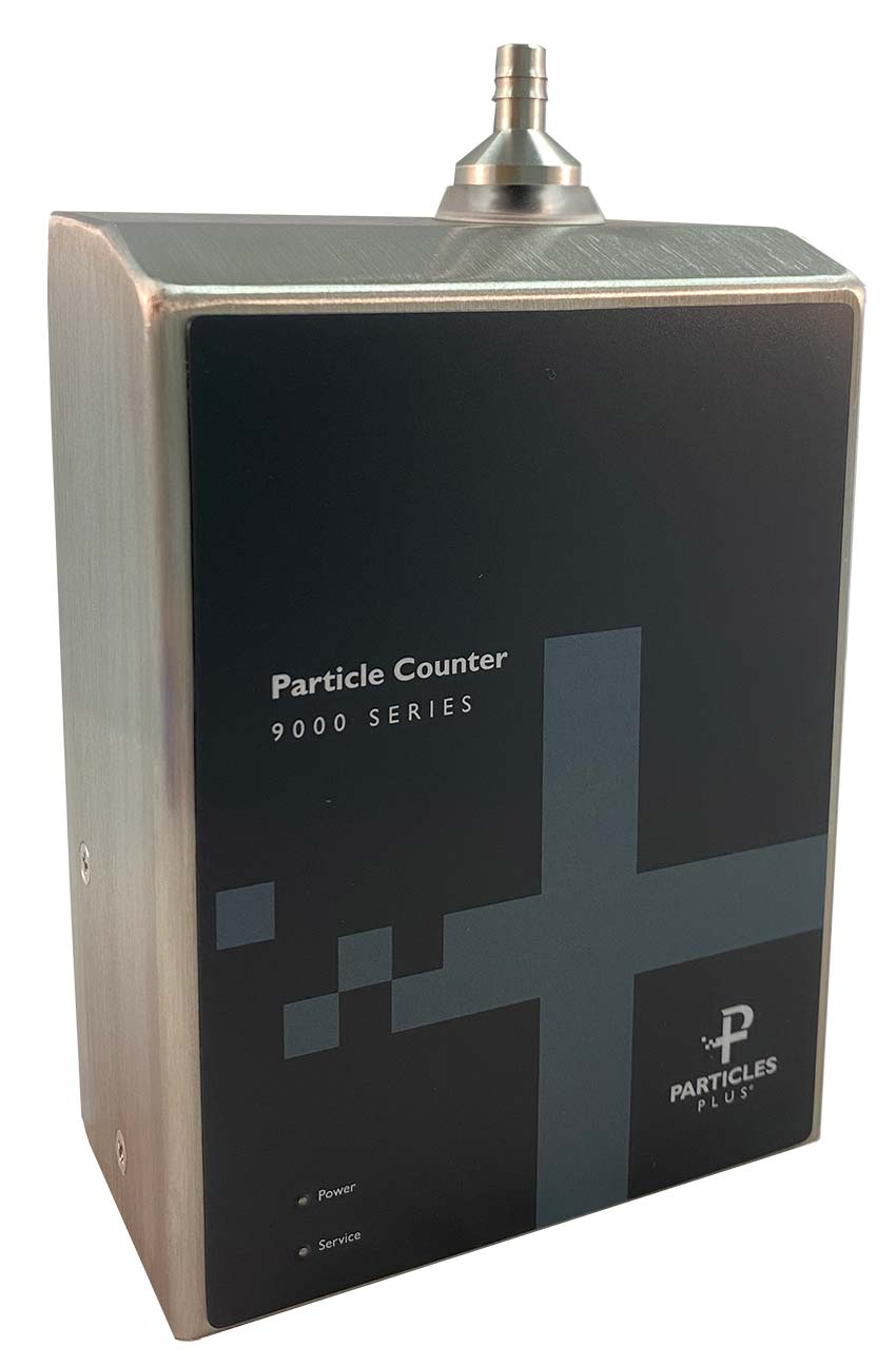 Particles Plus 9000P series remote particle counter
