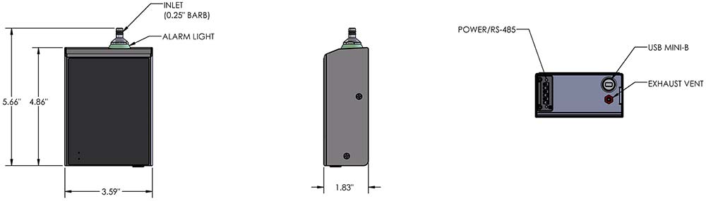 Particles Plus 9301P 9501P Diagram