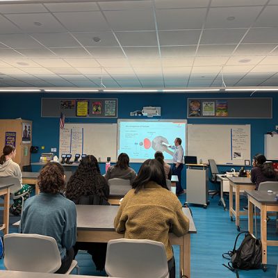 Particles Plus Inc. Demos Air Quality Technology At Sharon High School