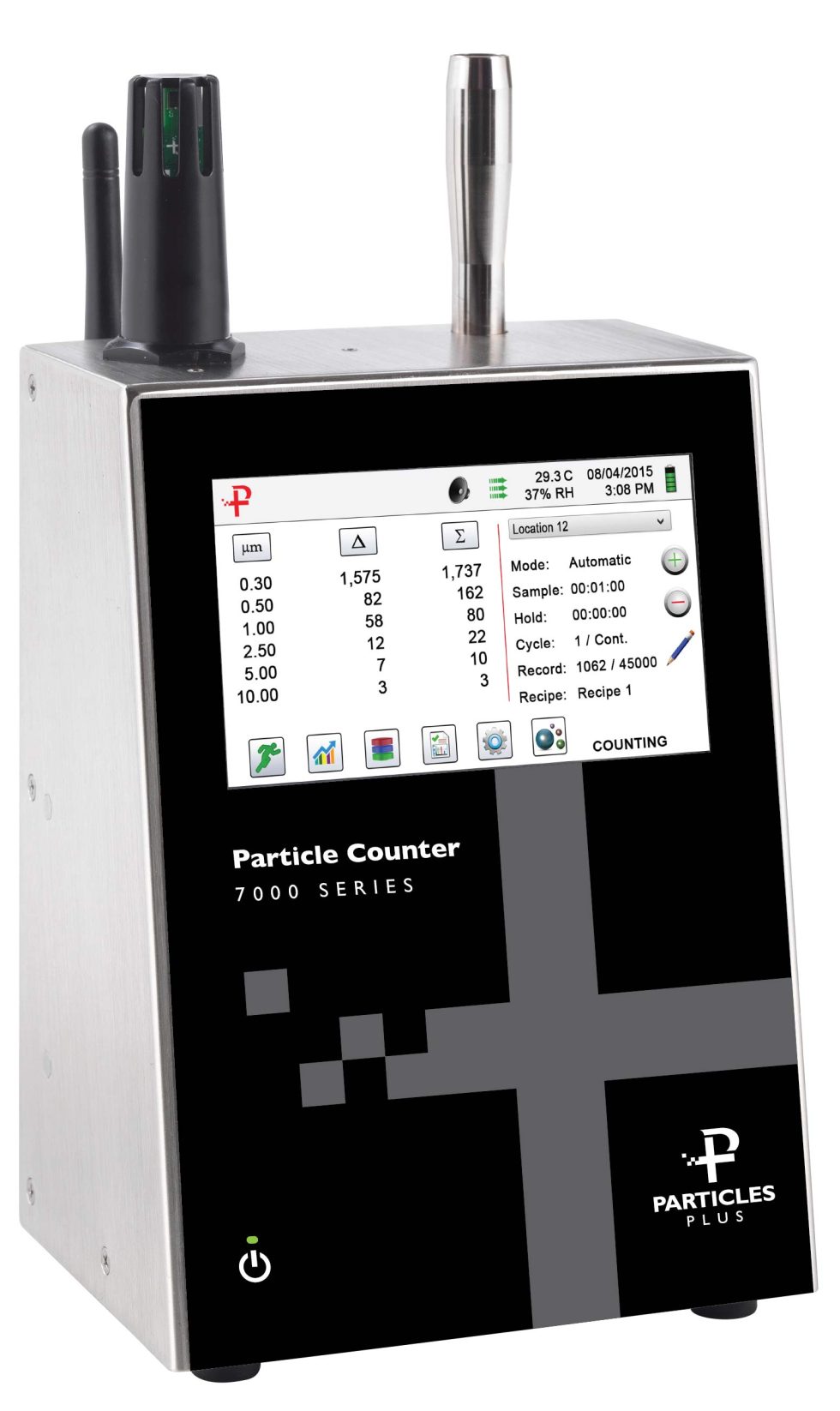 7300 Benchtop Particle Counter - Particles Plus