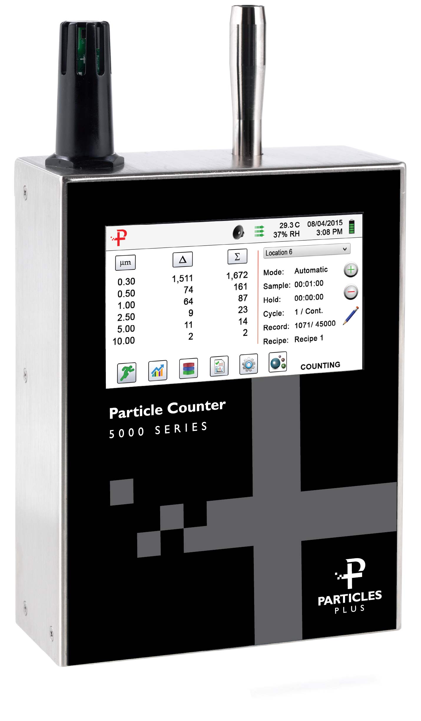 Particles-Plus-5301P-Remote-Airborne-Particle-Counter