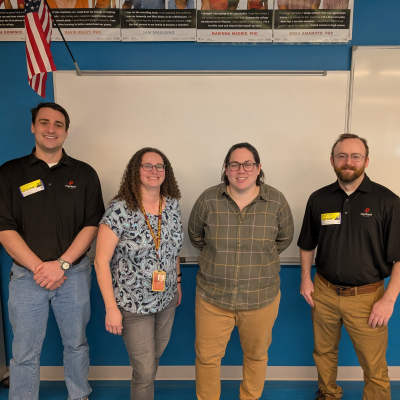 Particles Plus, Inc. Demos Air Quality Technology At Sharon High School