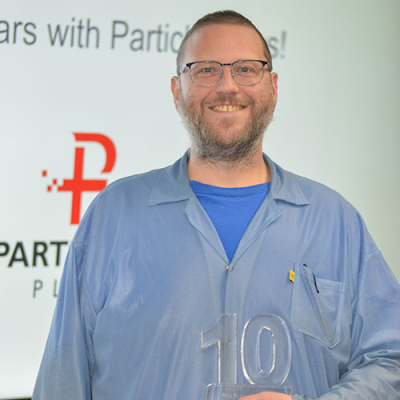 Celebrating 10 Years With Particles Plus